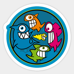 Aquarium tropical fish Sticker